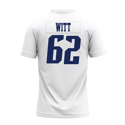 Rice - NCAA Football : Cullen Witt - White AAC Premium Football Jersey-1