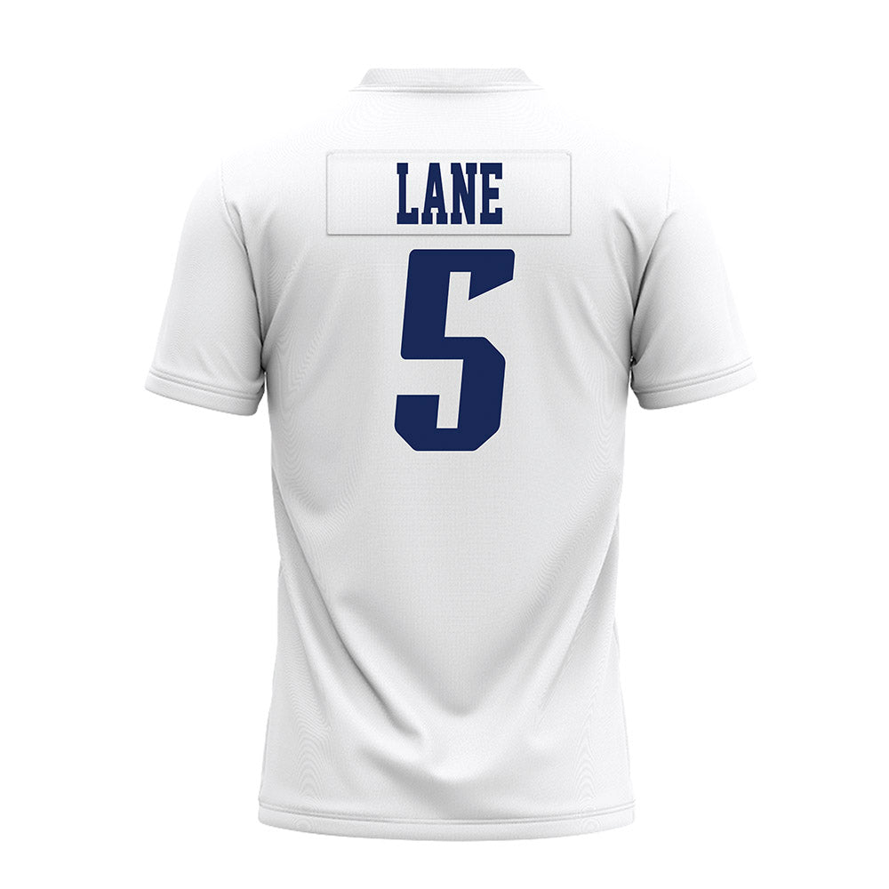 Rice - NCAA Football : Davis Lane - White AAC Premium Football Jersey-1
