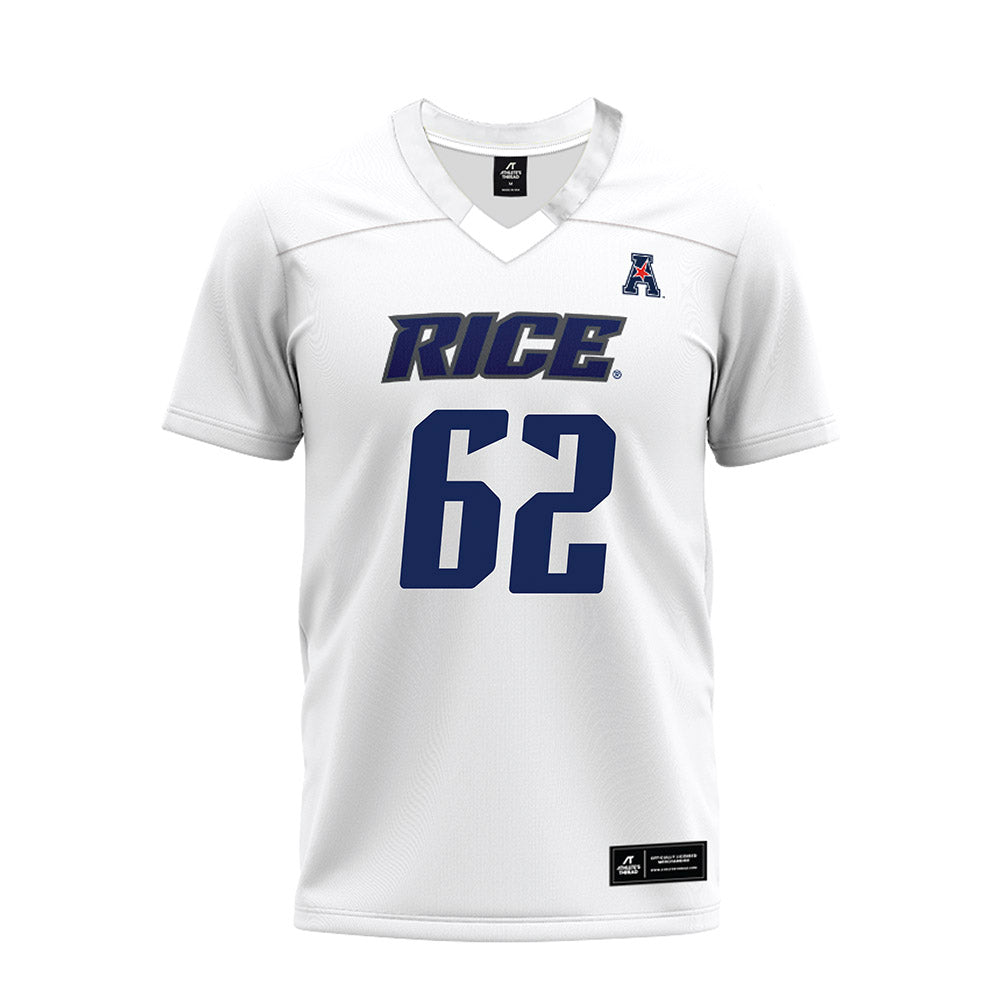 Rice - NCAA Football : Cullen Witt - White AAC Premium Football Jersey-0