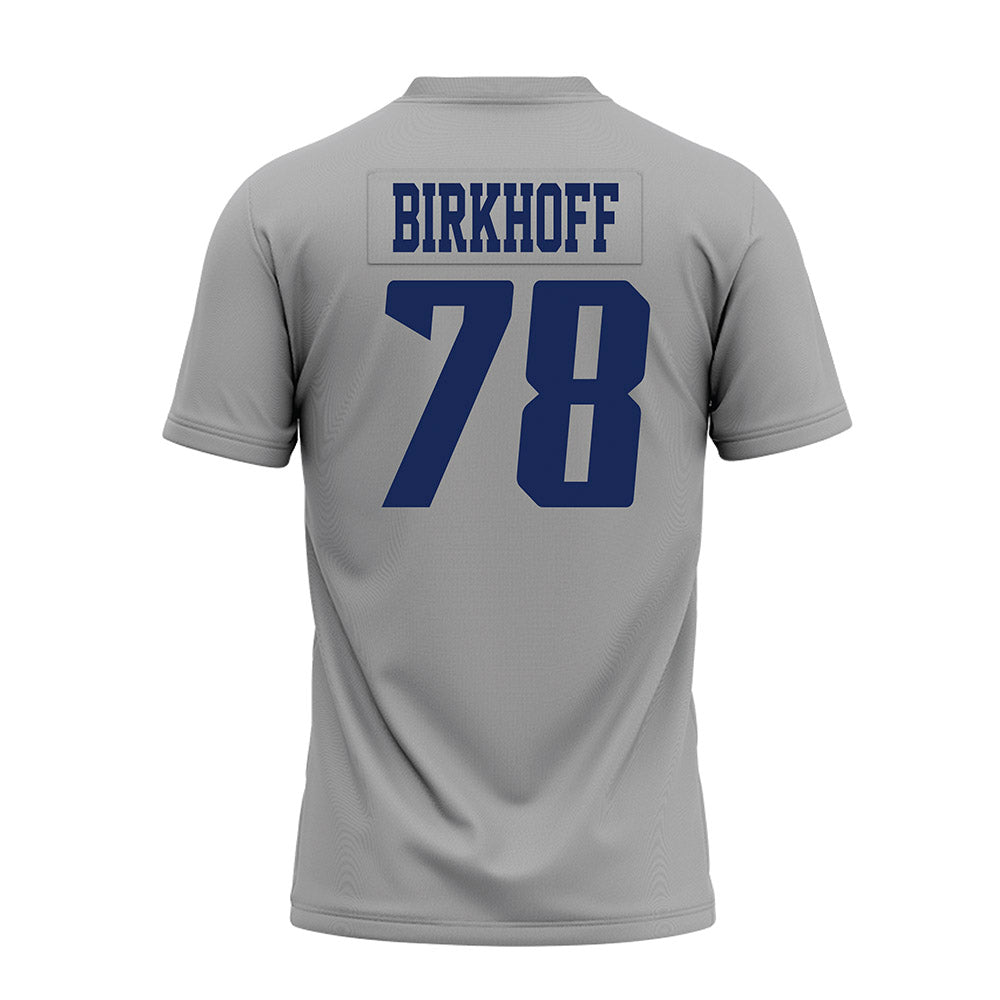Rice - NCAA Football : Erben Birkhoff - Mid Grey AAC Premium Football Jersey-1