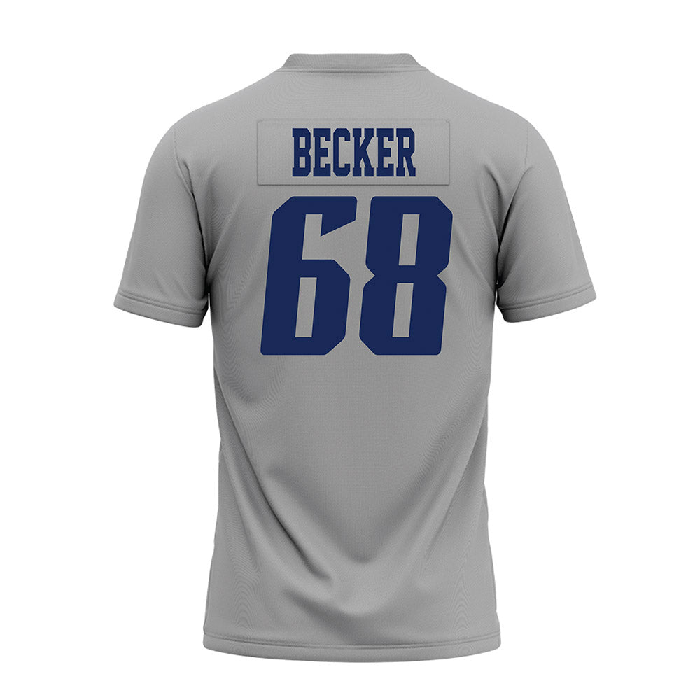 Rice - NCAA Football : Scott Becker - Mid Grey AAC Premium Football Jersey-1