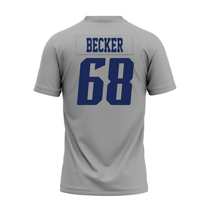Rice - NCAA Football : Scott Becker - Mid Grey AAC Premium Football Jersey-1