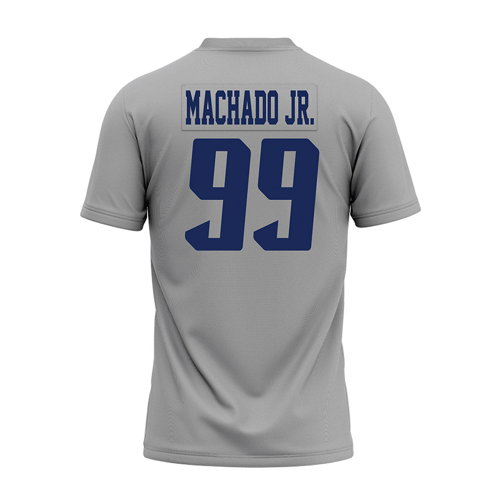Rice - NCAA Football : Jesus Machado Jr. - Mid Grey AAC Premium Football Jersey-1