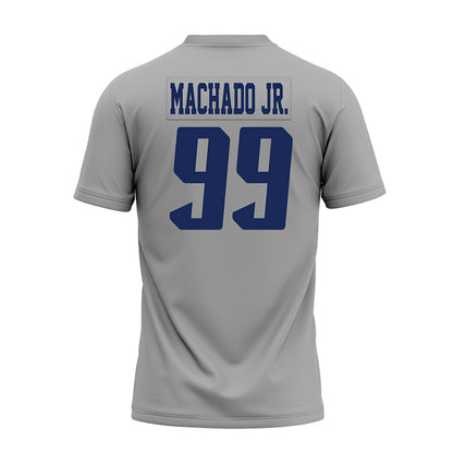Rice - NCAA Football : Jesus Machado Jr. - Mid Grey AAC Premium Football Jersey-1