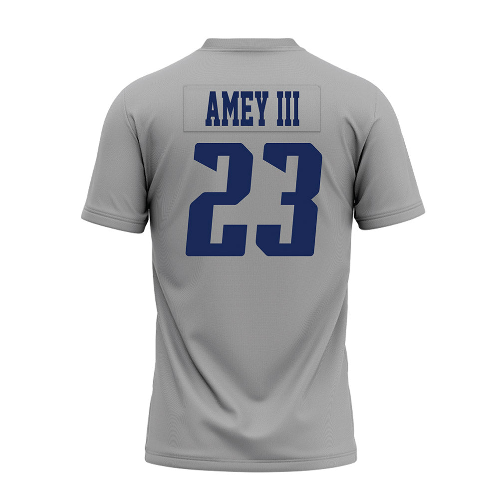 Rice - NCAA Football : Michael Amey III - Mid Grey AAC Premium Football Jersey-1