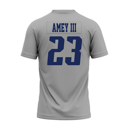 Rice - NCAA Football : Michael Amey III - Mid Grey AAC Premium Football Jersey-1
