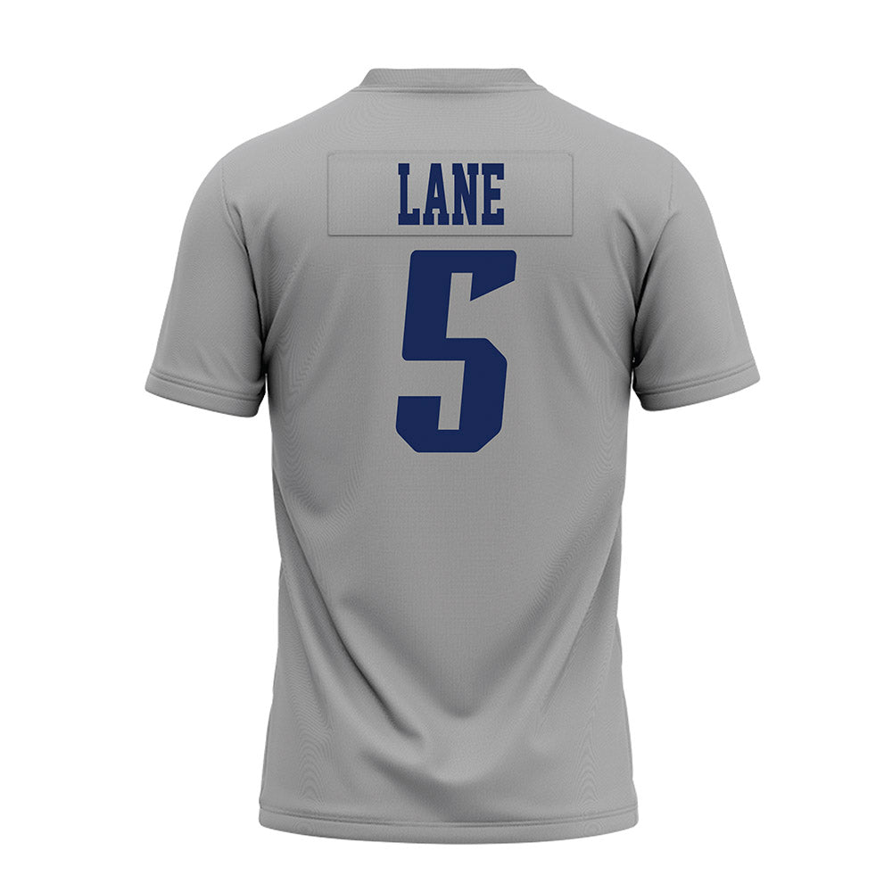 Rice - NCAA Football : Davis Lane - Mid Grey AAC Premium Football Jersey-1