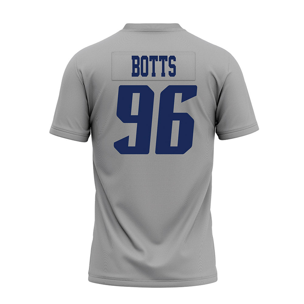 Rice - NCAA Football : Dillan Botts - Mid Grey AAC Premium Football Jersey-1