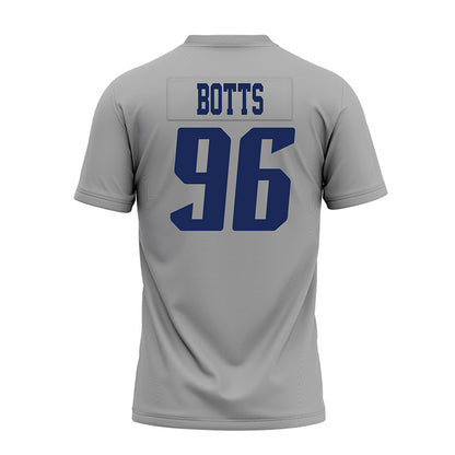 Rice - NCAA Football : Dillan Botts - Mid Grey AAC Premium Football Jersey-1