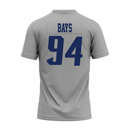 Rice - NCAA Football : Braden Bays - Mid Grey AAC Premium Football Jersey-1