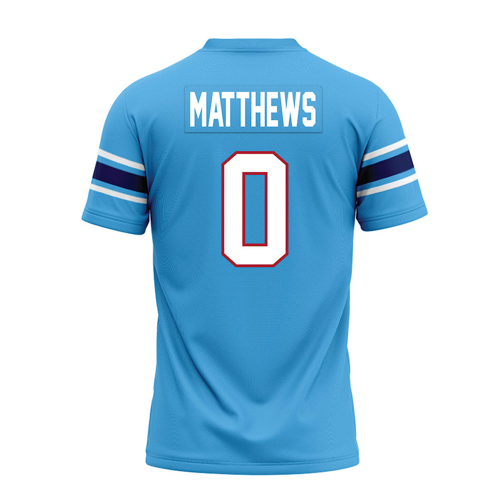 Rice - NCAA Football : Payton Matthews - Premium Football Jersey-1