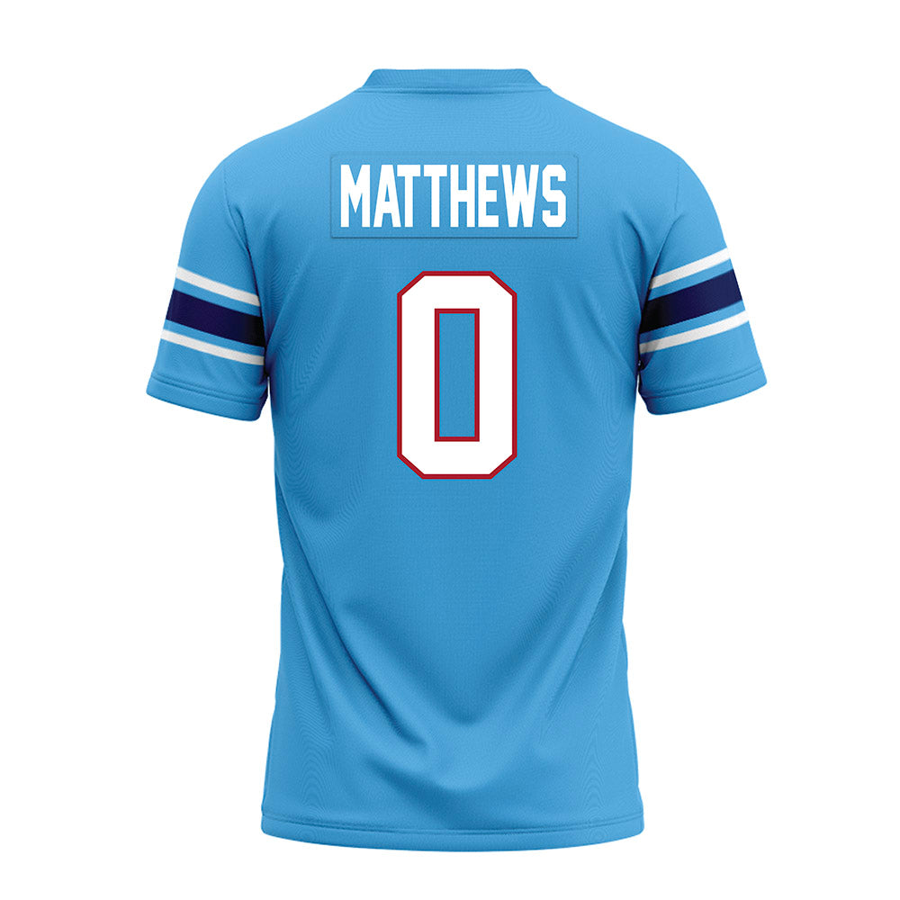 Rice - NCAA Football : Payton Matthews - Premium Football Jersey-1