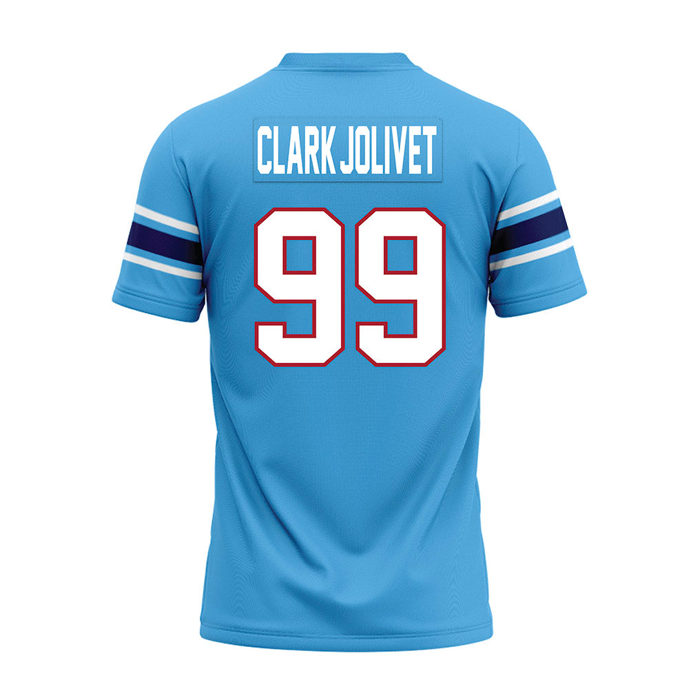 Rice - NCAA Football : Christopher Clark-Jolivet - Premium Football Jersey-1