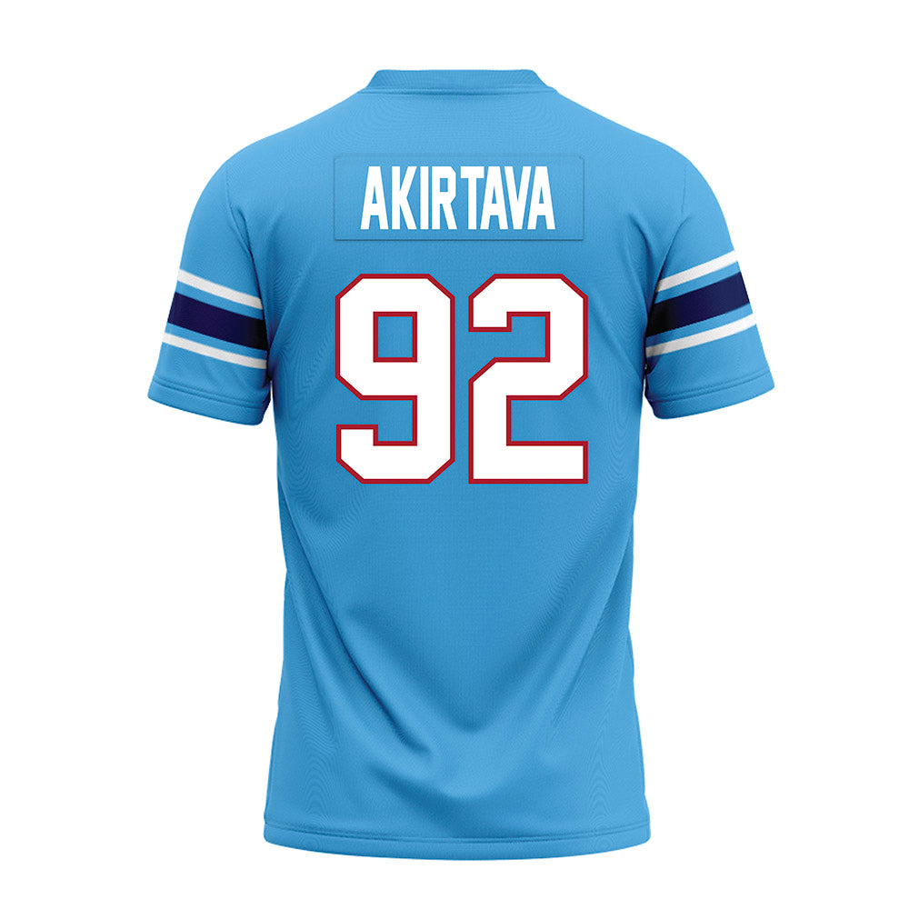 Rice - NCAA Football : Luca Akirtava - Premium Football Jersey-1