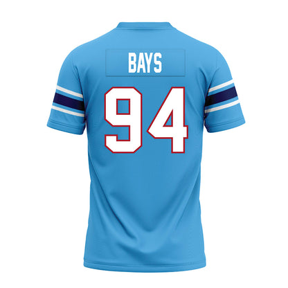 Rice - NCAA Football : Braden Bays - Premium Football Jersey-1