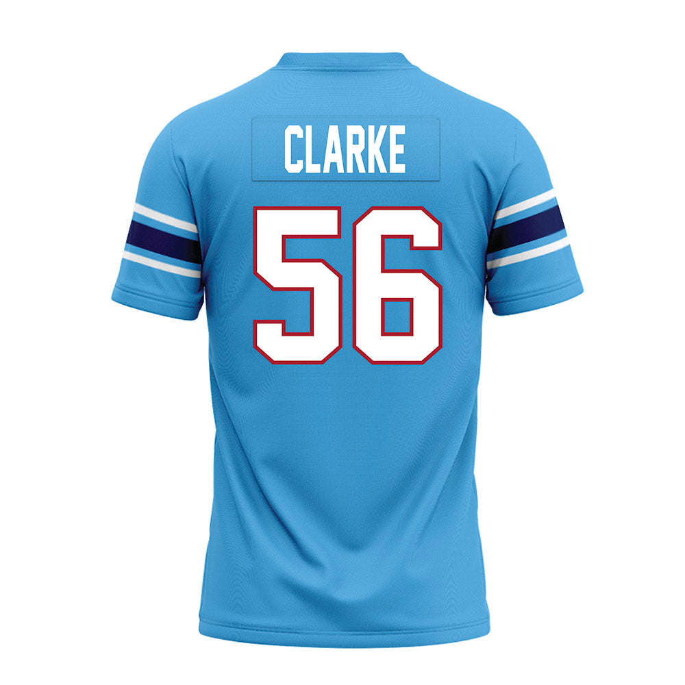 Rice - NCAA Football : Seth Clarke - Premium Football Jersey-1