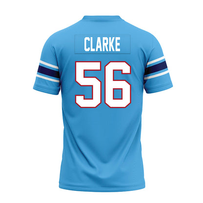 Rice - NCAA Football : Seth Clarke - Premium Football Jersey-1