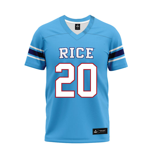 Rice - NCAA Football : Bailey Fletcher - Premium Football Jersey-0