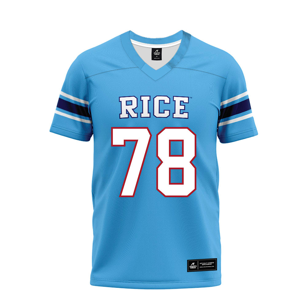 Rice - NCAA Football : Erben Birkhoff - Premium Football Jersey-0