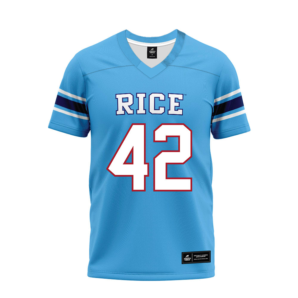 Rice - NCAA Football : DeReyon Jenkins - Premium Football Jersey-0
