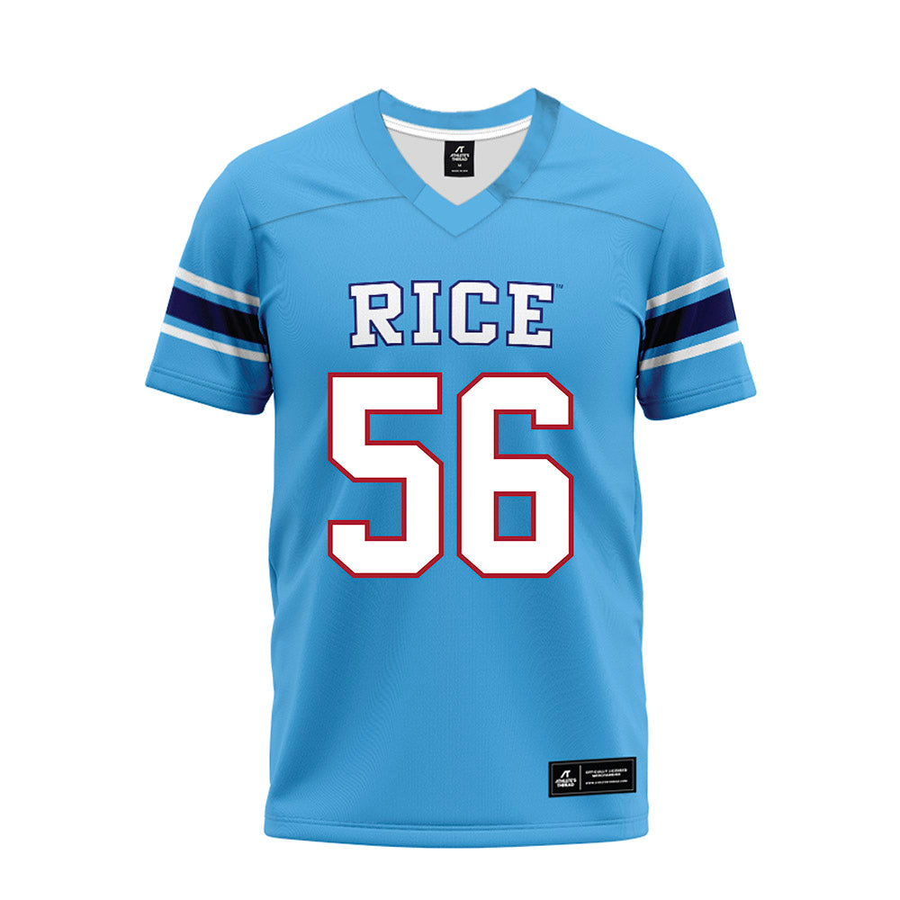 Rice - NCAA Football : Seth Clarke - Premium Football Jersey-0