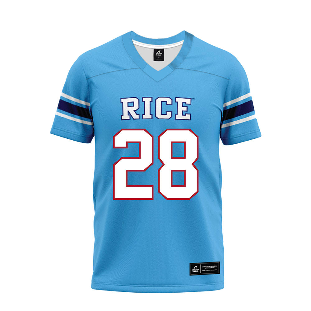 Rice - NCAA Football : D'Andre Hardeman Jr - Premium Football Jersey-0
