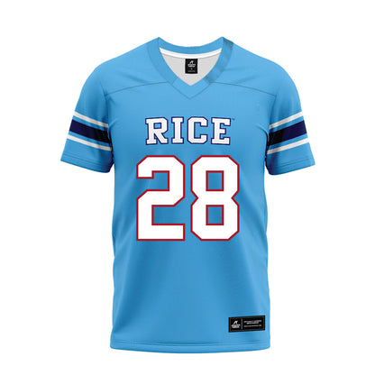 Rice - NCAA Football : D'Andre Hardeman Jr - Premium Football Jersey-0