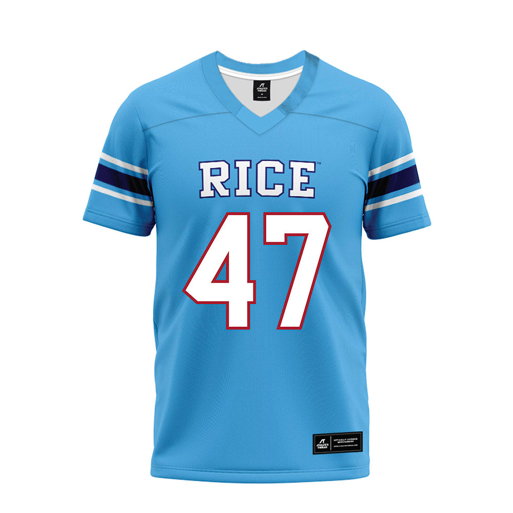Rice - NCAA Football : Ty Thames - Premium Football Jersey-0