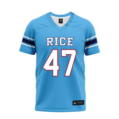 Rice - NCAA Football : Ty Thames - Premium Football Jersey-0