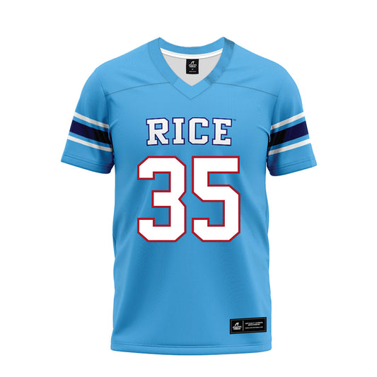 Rice - NCAA Football : Elijah Brown - Premium Football Jersey-0