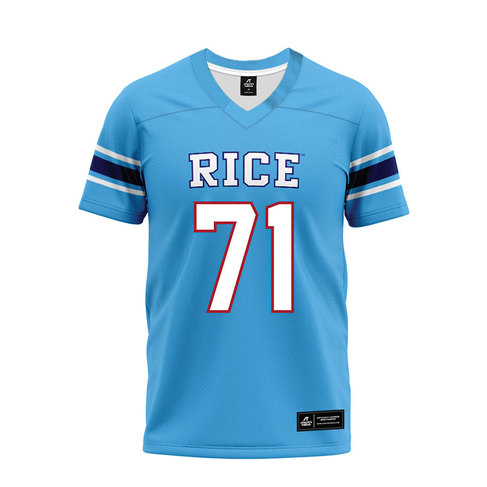 Rice - NCAA Football : Cole Principe - Premium Football Jersey-0