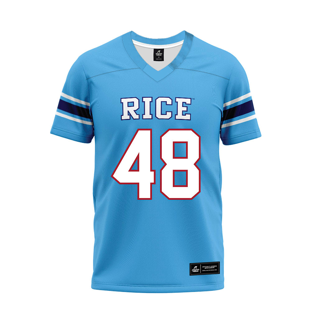 Rice - NCAA Football : Phoenix Derichsweiler - Premium Football Jersey-0