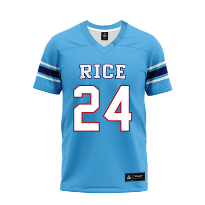 Rice - NCAA Football : Larry DeBose IV - Premium Football Jersey-0