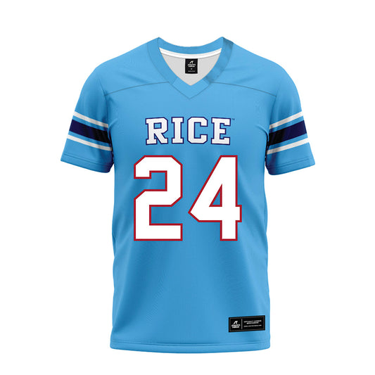 Rice - NCAA Football : Larry DeBose IV - Premium Football Jersey-0