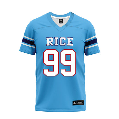 Rice - NCAA Football : Christopher Clark-Jolivet - Premium Football Jersey-0