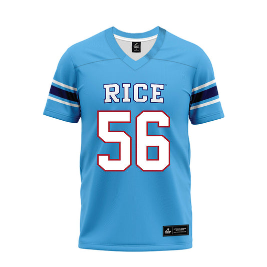 Rice - NCAA Football : Nate Bledsoe - Premium Football Jersey-0