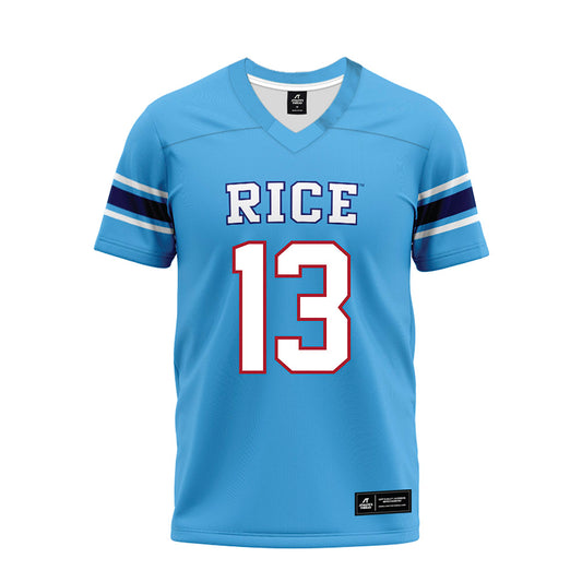 Rice - NCAA Football : Maxwell Mosey - Premium Football Jersey-0