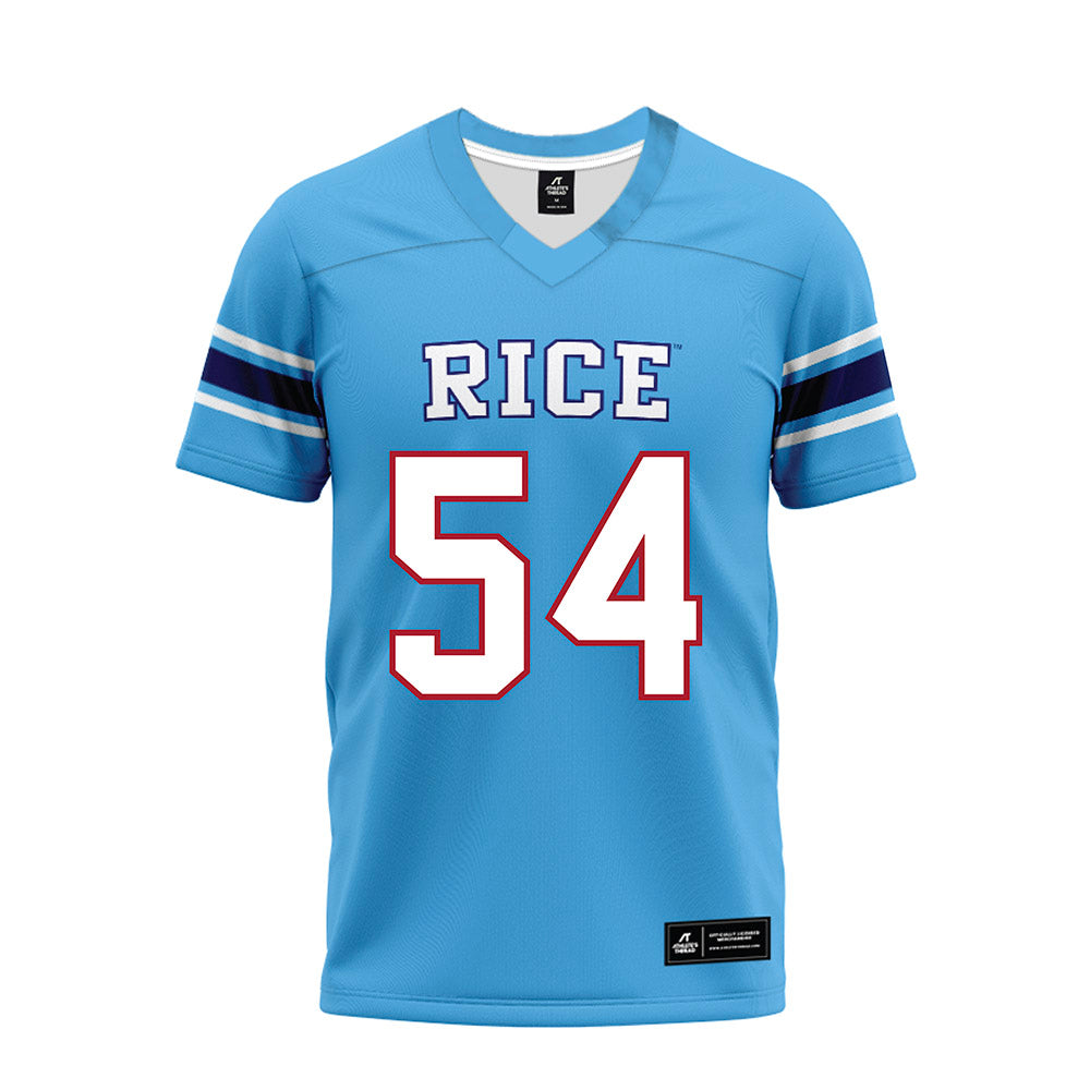 Rice - NCAA Football : Austin Harnetiaux - Premium Football Jersey-0