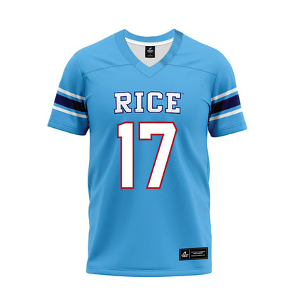 Rice - NCAA Football : Jake Renda - Premium Football Jersey-0