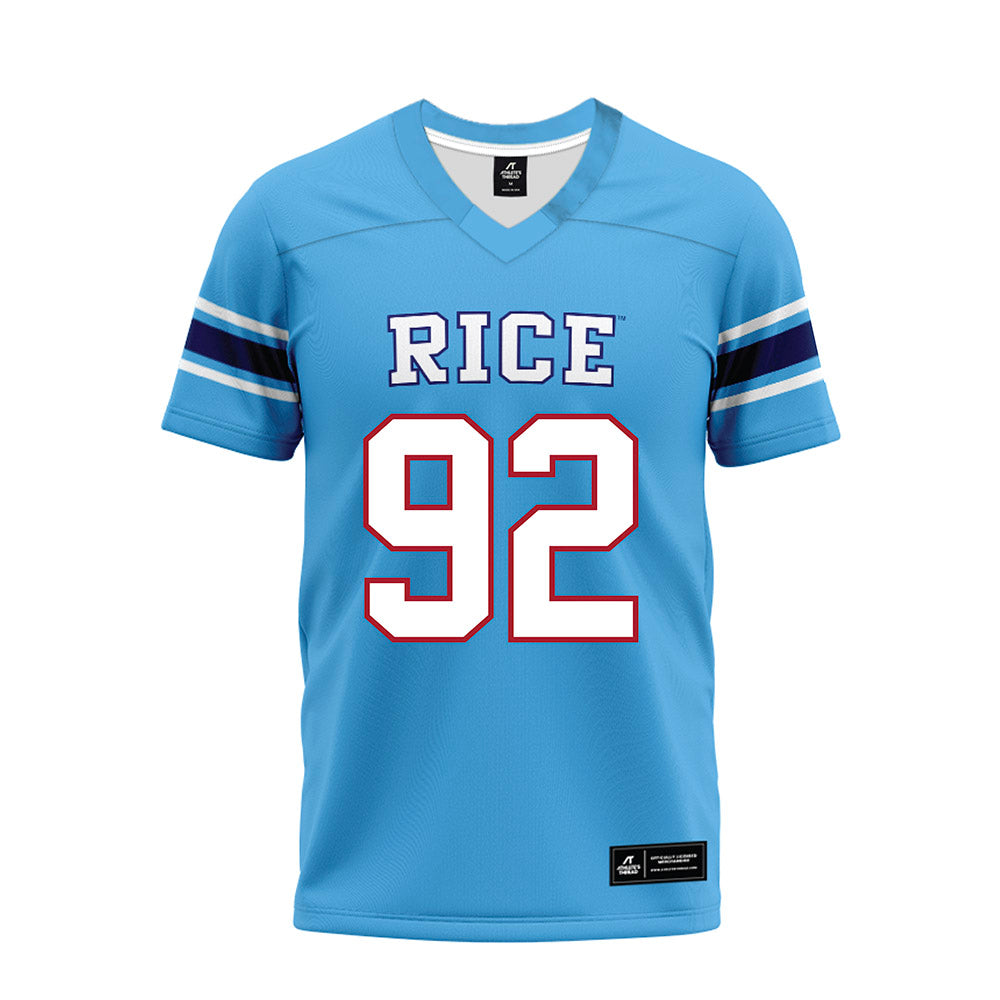 Rice - NCAA Football : Luca Akirtava - Premium Football Jersey-0