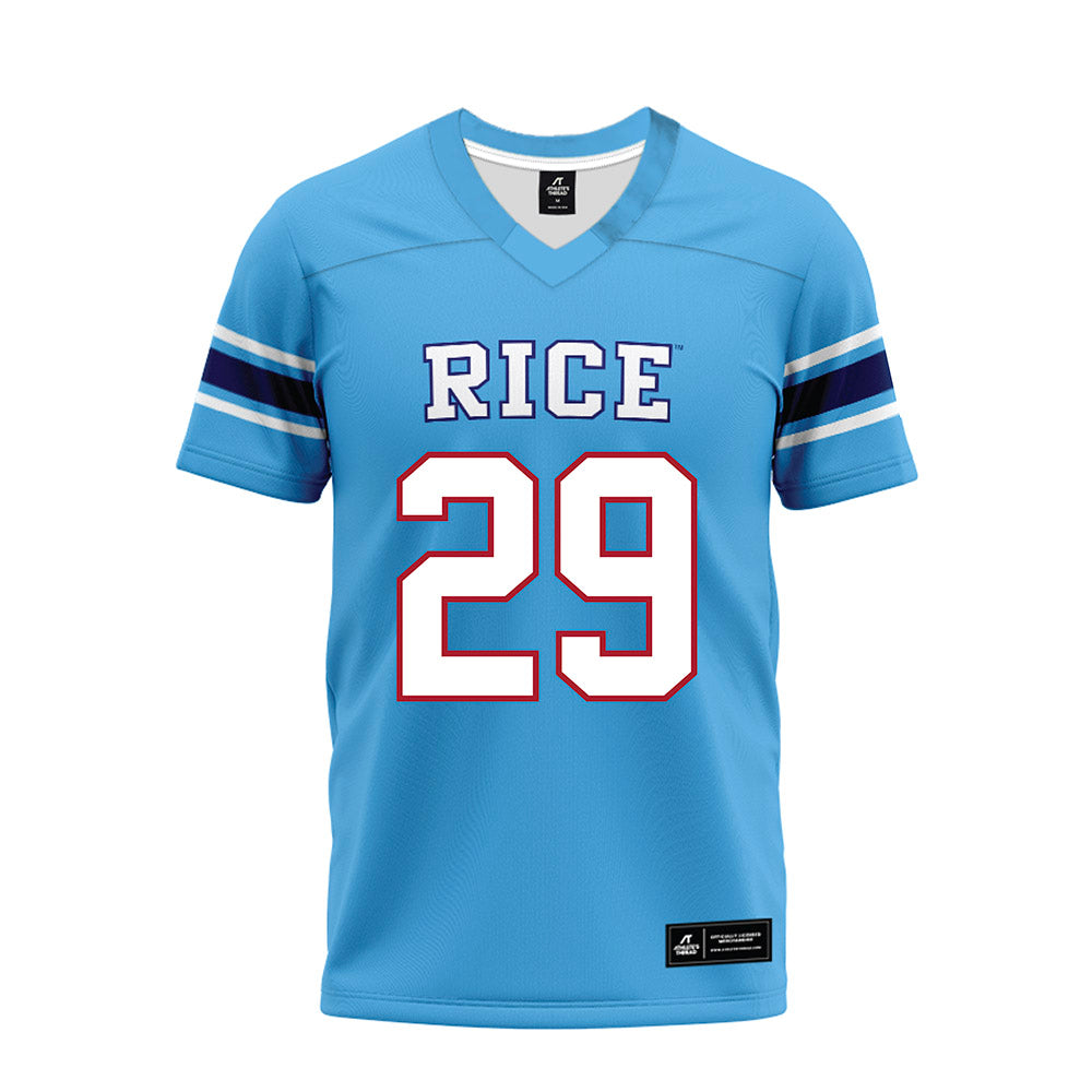 Rice - NCAA Football : Daveon Hook - Premium Football Jersey-0