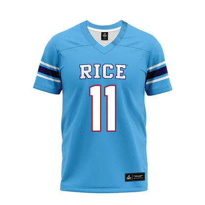 Rice - NCAA Football : Jacurri Brown - Premium Football Jersey-0