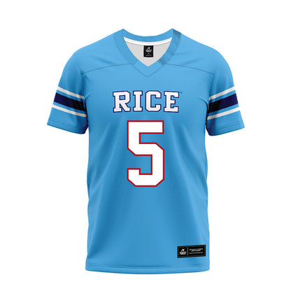 Rice - NCAA Football : Davis Lane - Premium Football Jersey-0