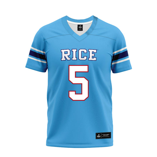 Rice - NCAA Football : Davis Lane - Premium Football Jersey-0