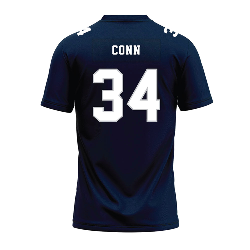 Samford - NCAA Football : Spencer Conn - Navy Premium Football Jersey-1