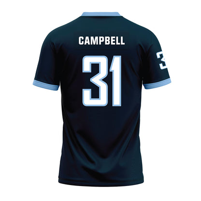 Old Dominion - NCAA Football : Bartholomew Campbell - Navy Premium Football Jersey-1