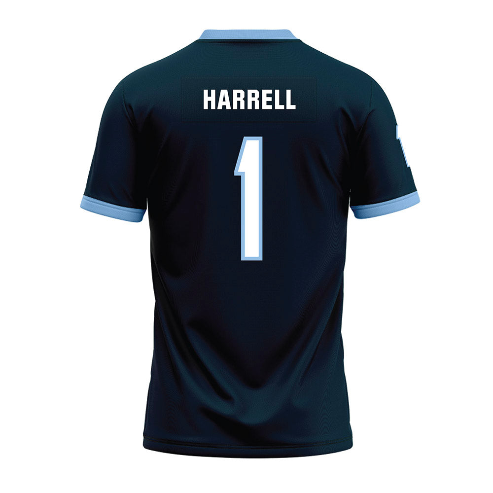 Old Dominion - NCAA Football : JJ Harrell - Navy Premium Football Jersey-1
