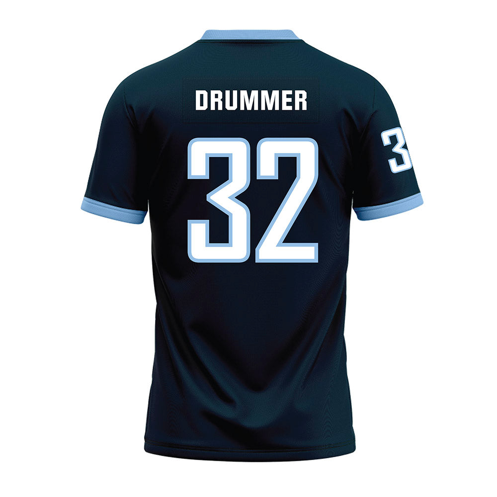 Old Dominion - NCAA Football : Jamez Drummer - Navy Premium Football Jersey-1