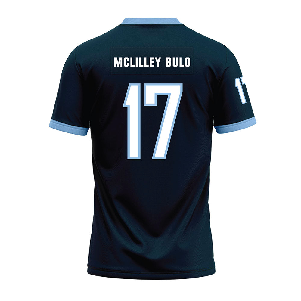 Old Dominion - NCAA Football : DeVeion Mclilley Bulo - Navy Premium Football Jersey-1