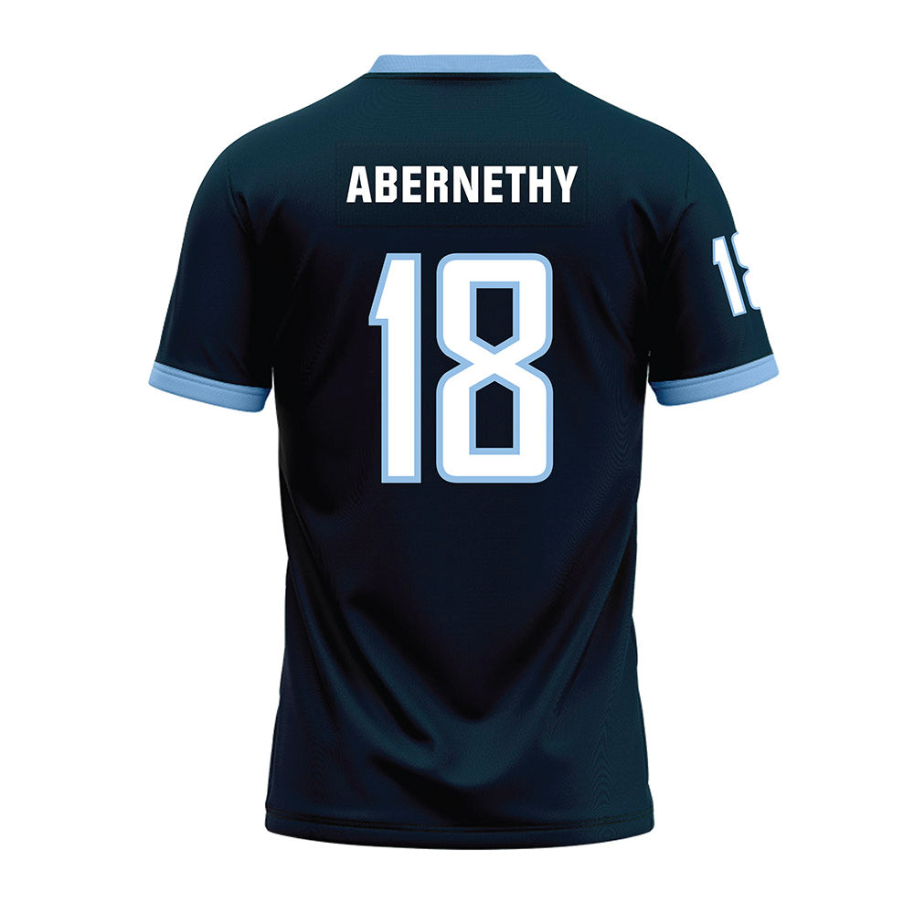 Old Dominion - NCAA Football : Landen Abernethy - Navy Premium Football Jersey-1